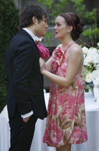 Blair et Chuck au mariage de Lily et Bart